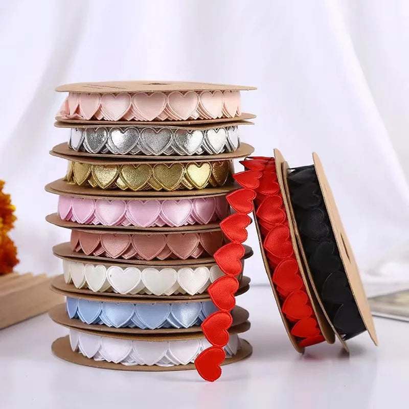Valentine'S Day Casual Elegant Simple Style Heart Shape Polyester Holiday Banquet Birthday Party Supplies Gift Wrapping Supplies 1 Roll