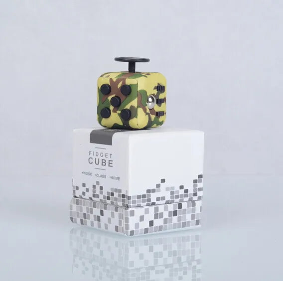 hot 6-sided 12-sided decompression Rubik's cube anti-anxiety pressure vent artifact decompression Rubik's cube dice spot