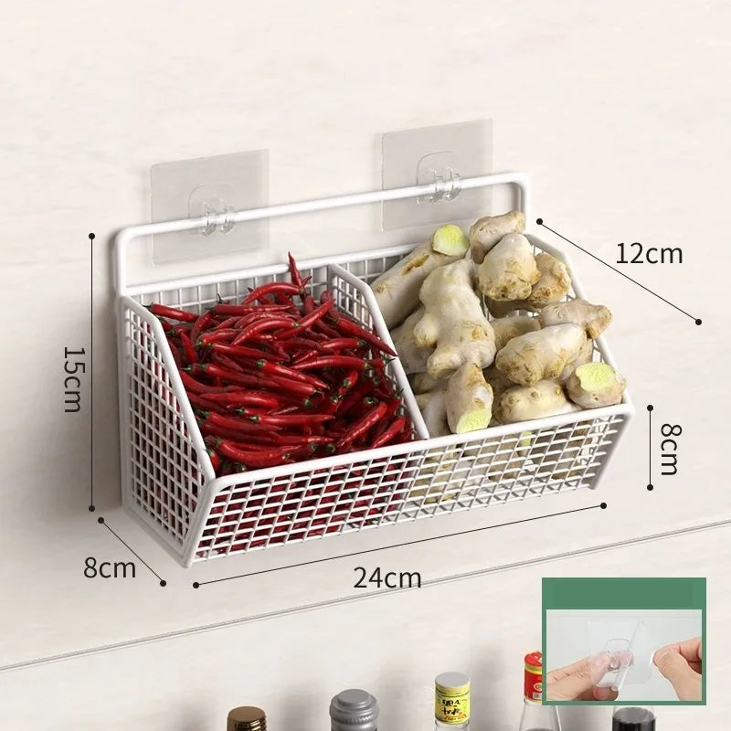 Simple Style Solid Color Iron Storage Box
