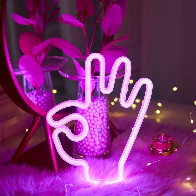 casual letter dolphin rocket pc indoor night lights