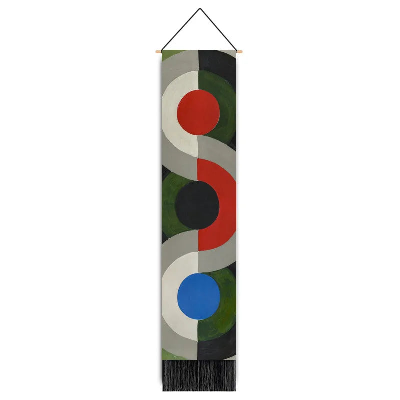 Nordic Style Printing cotton and linen Tapestry Wall Art