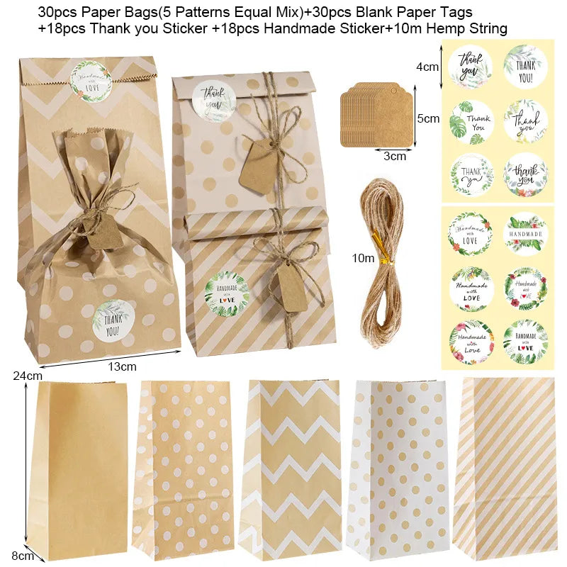 cute stripe polka dots paper date gift wrapping supplies