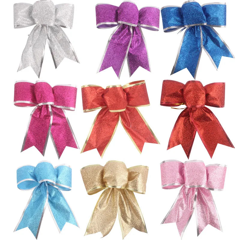 Christmas Cute Sweet Pastoral Bow Knot Indoor Party Festival Decorative Props