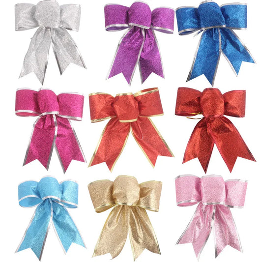 Christmas Cute Sweet Pastoral Bow Knot Indoor Party Festival Decorative Props