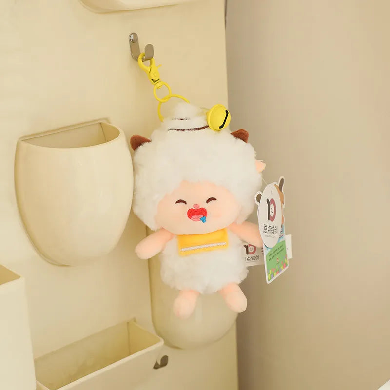 Genuine Pleasant Goat plush toy beautiful sheep doll lazy sheep pillow gift leg clip doll children's toy