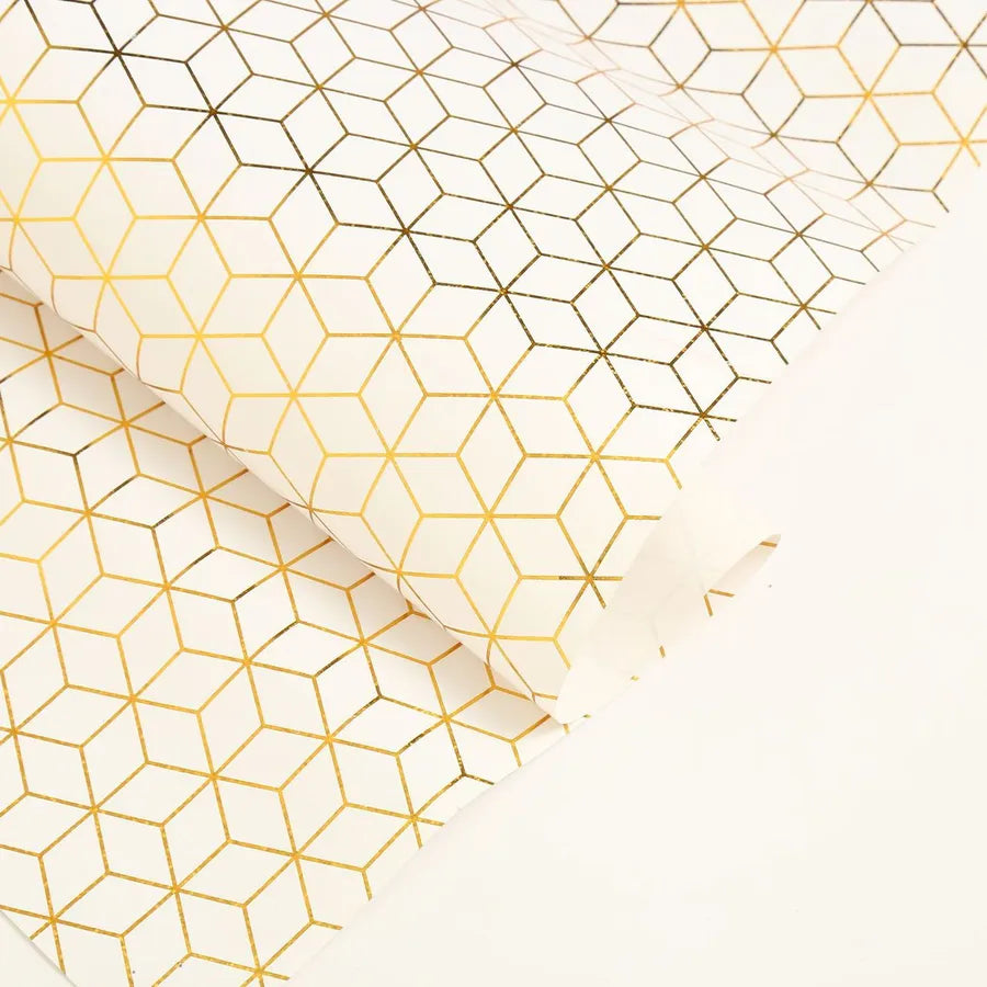 birthday fashion geometric paper party gift wrapping supplies