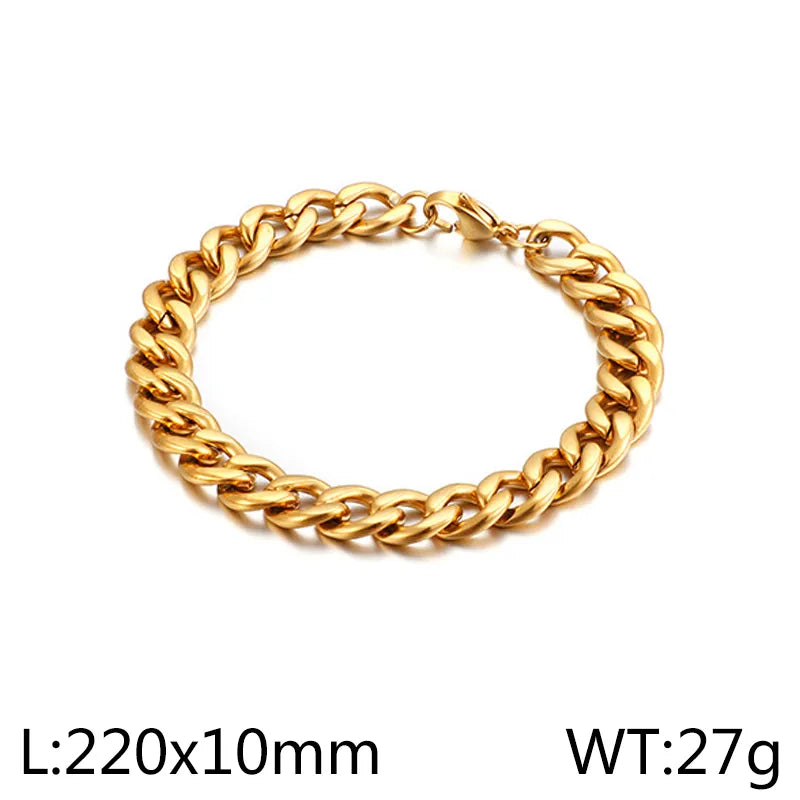 Wholesale Jewelry Simple Style Geometric Solid Color Titanium Steel 18K Gold Plated Polishing Plating Jewelry Set