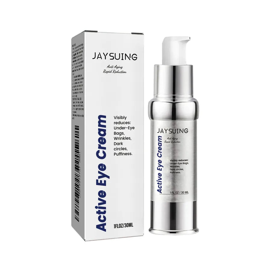 Jaysuing Active Eye Cream Anti-Wrinkle Eye Cream Fades Fine Lines, Bags under the Eyes, Dark Circles Hydrate and Tighten Skin around the Eyes