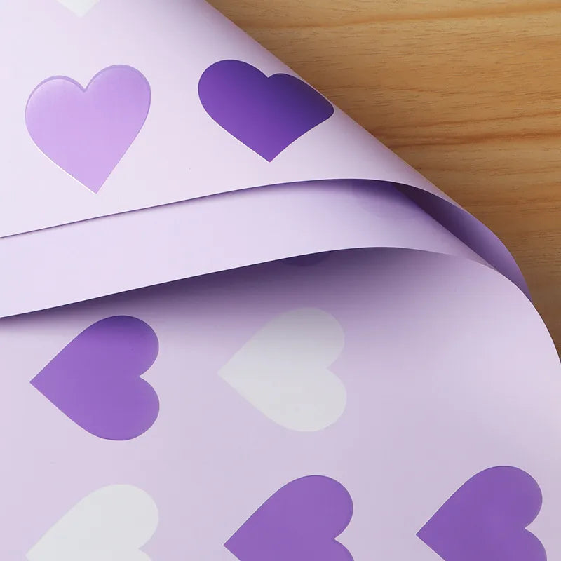 Casual Sweet Heart Shape Paper Date Festival Gift Wrapping Supplies Party Supplies Gift Wrapping Supplies 1 Set