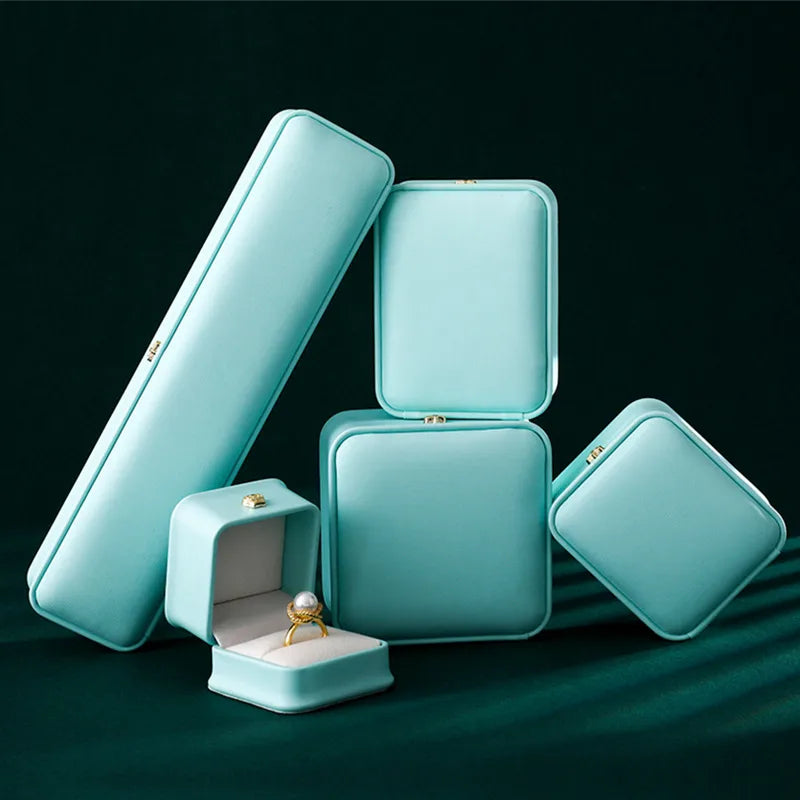 Spot Crown buckle jewelry box high-grade jewelry storage box wholesale jewelry box ring necklace box bracelet box