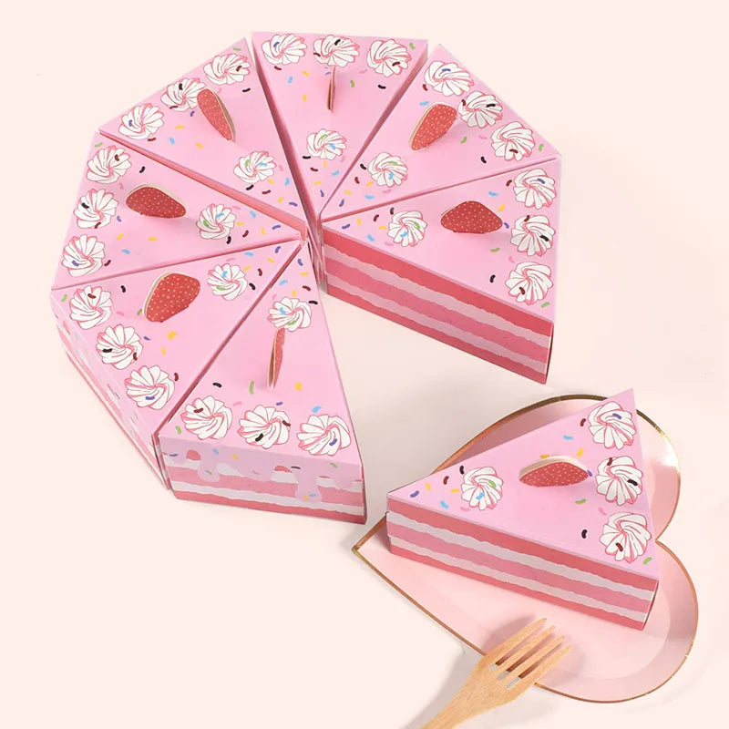 cute sweet cake paper card daily festival gift wrapping supplies
