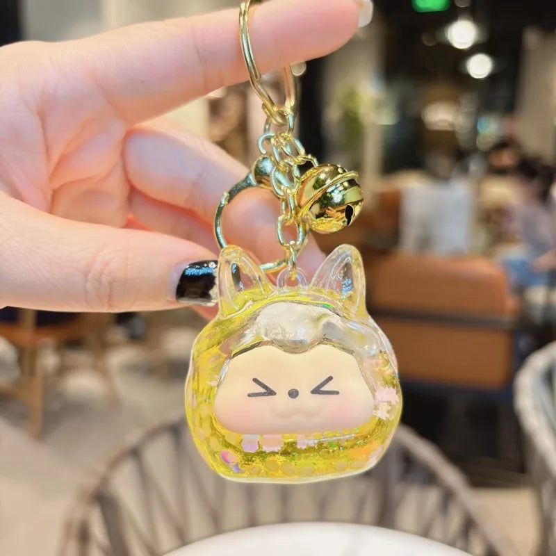 1 Piece Cute Cartoon Character Acrylic Unisex Bag Pendant Keychain