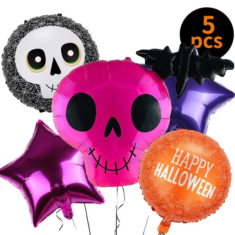 halloween geometric aluminum film party balloon