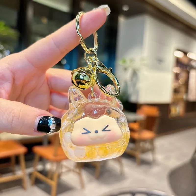 1 Piece Cute Cartoon Character Acrylic Unisex Bag Pendant Keychain