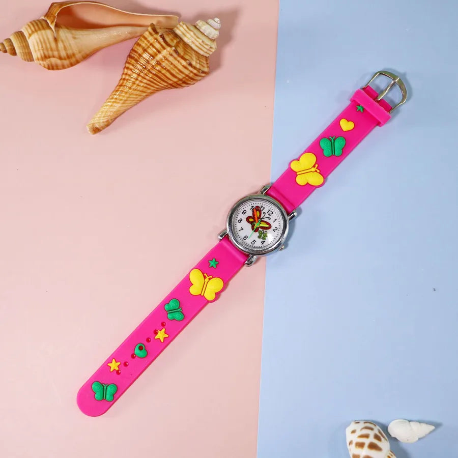 Manufacturers supply new creative children's watches kindergarten Primary School students cartoon clap watch cartoon table
