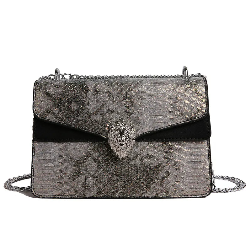 High-end Chain Dionyor Bag Women's  New Retro Fashion Large Capacity Shoulder Crossbody Small Square Bag