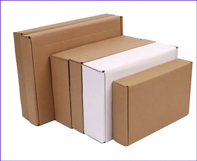 simple brown large corrugated paper box packaging box