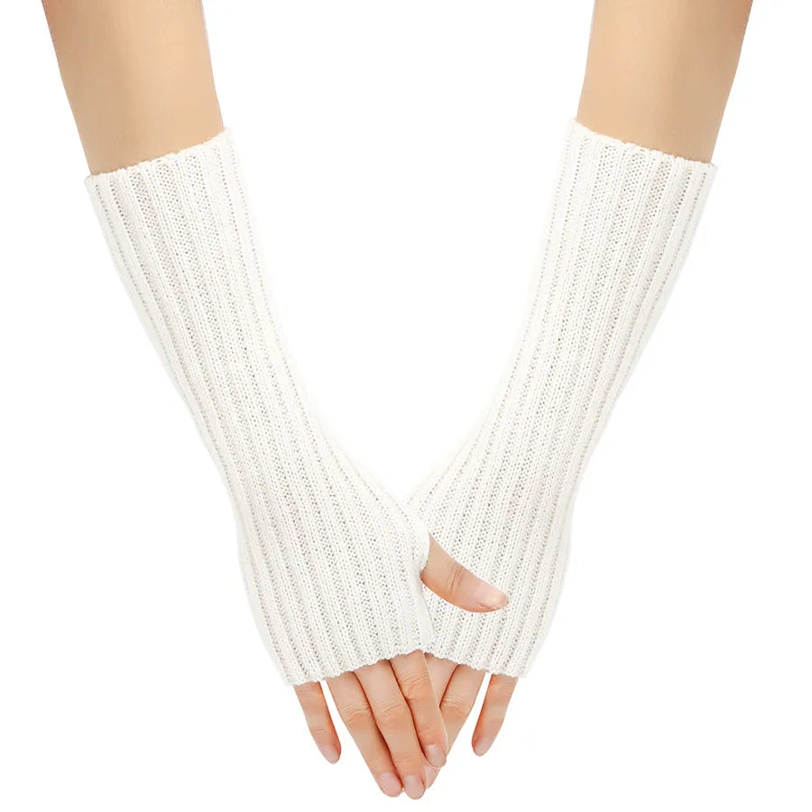 women's modern style solid color gloves 1 pair