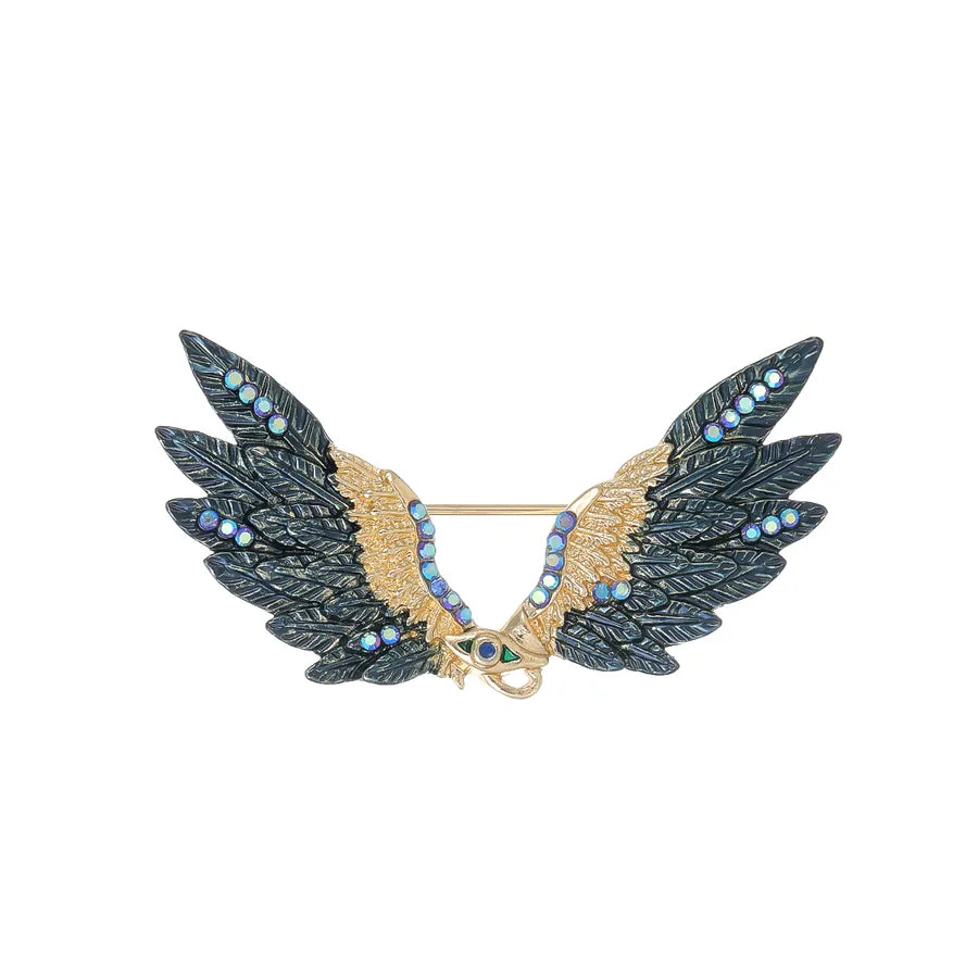Elegant Cute Luxurious Animal Plant Mask Alloy Inlay Rhinestones Women's Unisex Brooches