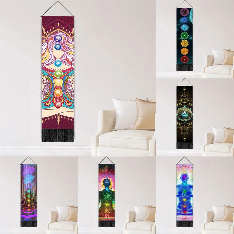 classical landscape cotton polyester hanging painting artificial decorations