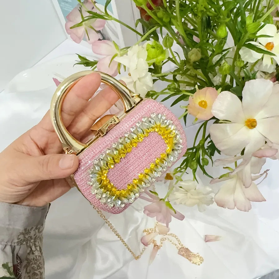 Acrylic Geometric Square Evening Bags