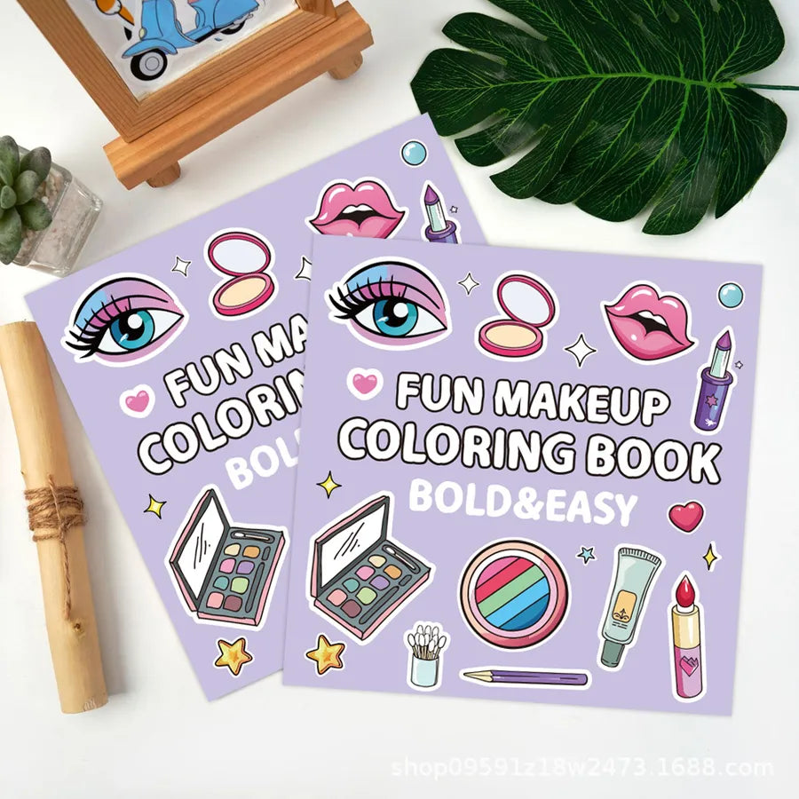1 Piece Cartoon Letter Learning School Cute Painting Paper