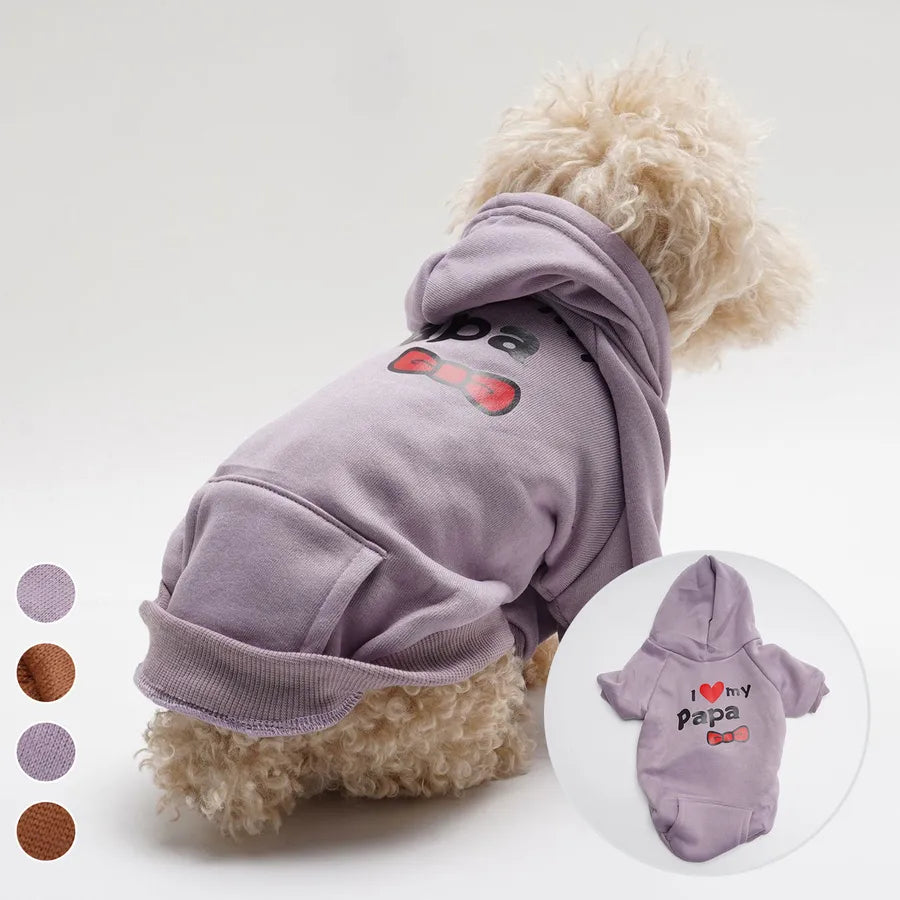 Simple Style Polyester Solid Color Pet Clothing