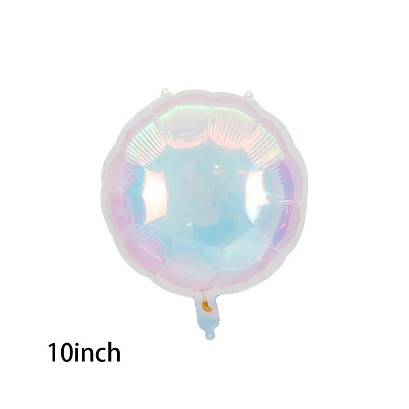 Birthday Casual Sweet Star Heart Shape Butterfly Aluminum Film Party Festival Balloons