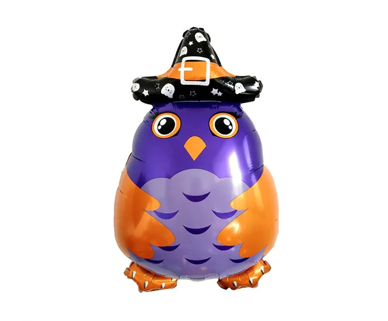 Halloween Pumpkin Bat Skull Aluminum Film Party Balloons Party Supplies Balloons