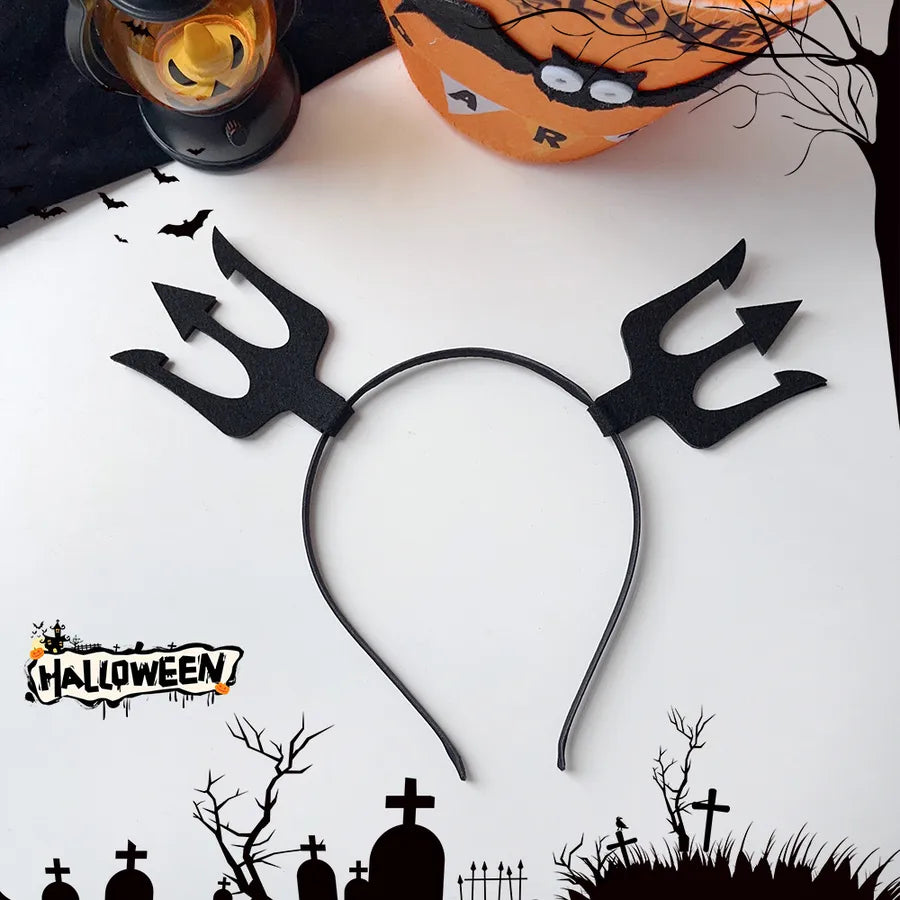 New Arrival Halloween Ornaments Creative Funny Pumpkin Ghost Bat Side Clip Top Clip Festival Atmosphere Hair Accessories