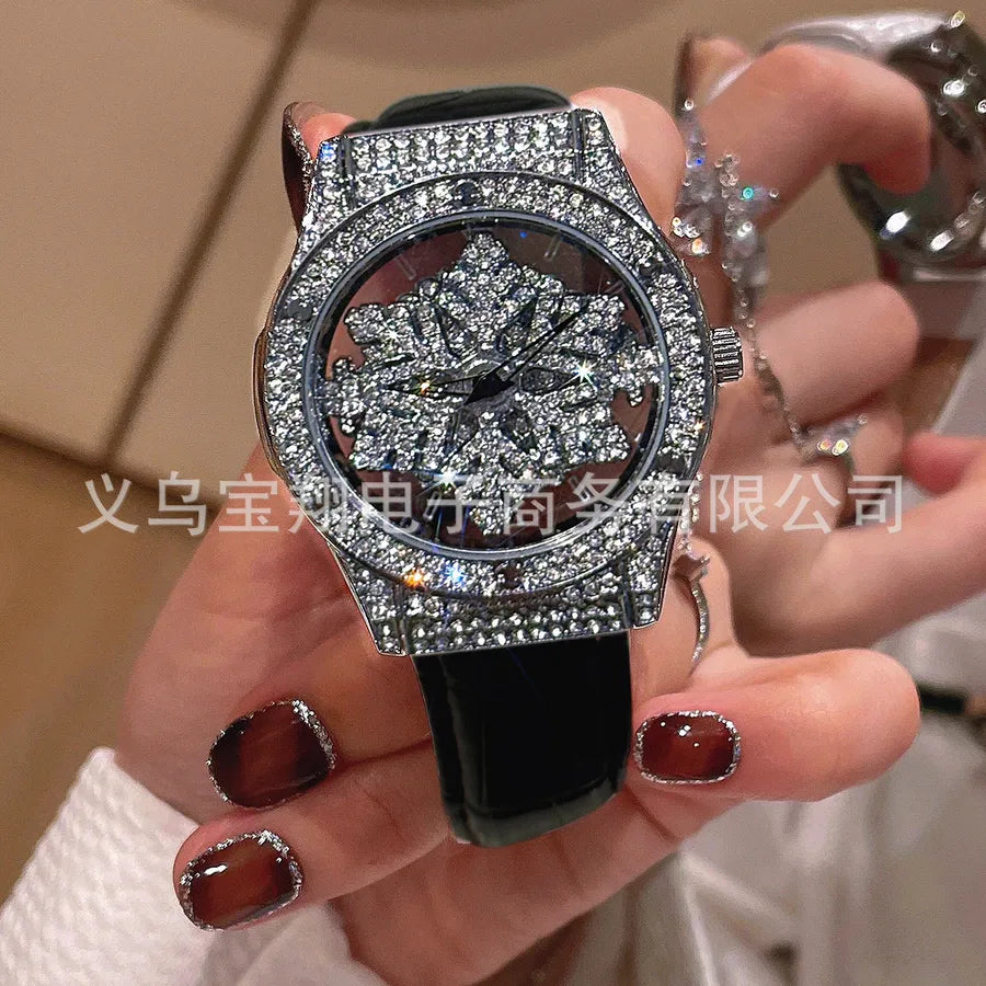 Simple Style Classic Style Solid Color Buckle Quartz Women's Watches
