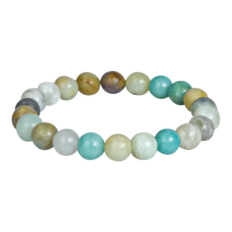 Vintage Style Classic Style Geometric natural stone Turquoise Beaded Chain Bracelets In Bulk