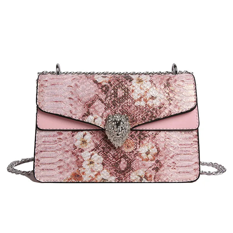 High-end Chain Dionyor Bag Women's  New Retro Fashion Large Capacity Shoulder Crossbody Small Square Bag