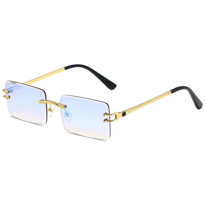 Vacation Simple Style Color Block Pc Square Full Frame Women's Sunglasses