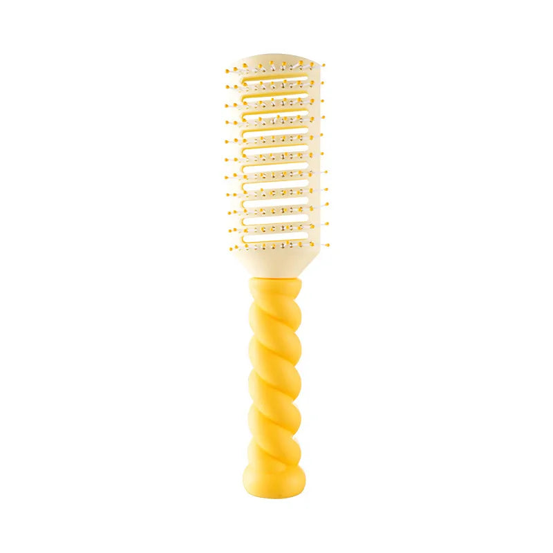 Simple Style Solid Color PP Nylon Hair Comb