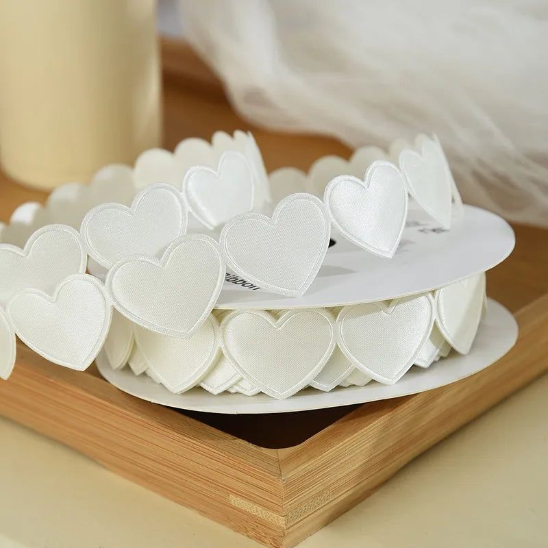 Valentine'S Day Casual Elegant Simple Style Heart Shape Polyester Holiday Banquet Birthday Party Supplies Gift Wrapping Supplies 1 Roll