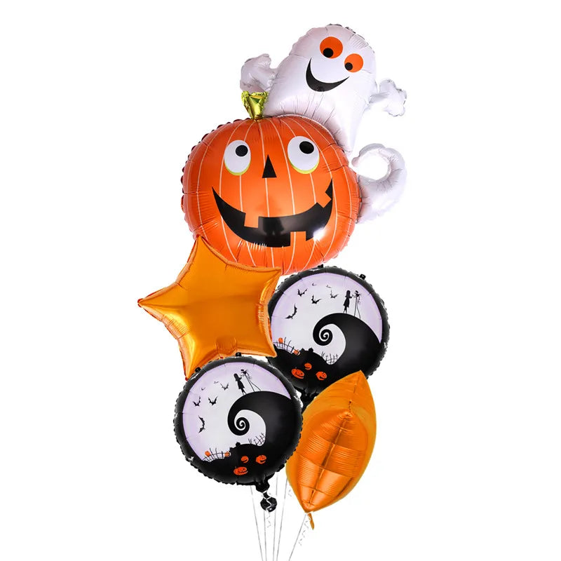 halloween geometric aluminum film party balloon
