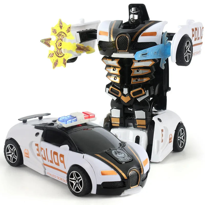 children's collision creative fashion leisure deformation car toys