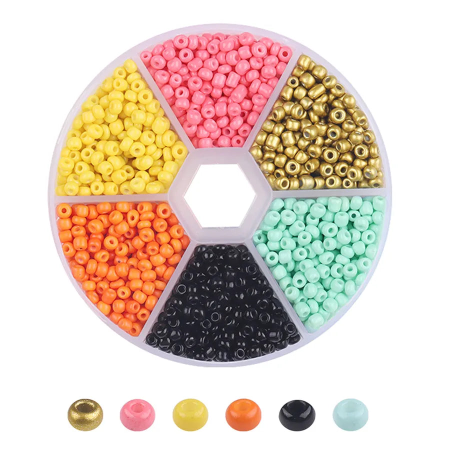 Bead Sequins Imitation Pearl Material Package Handmade Diy Beaded Bracelet Accessories Ornament Accessories Amazon Hot