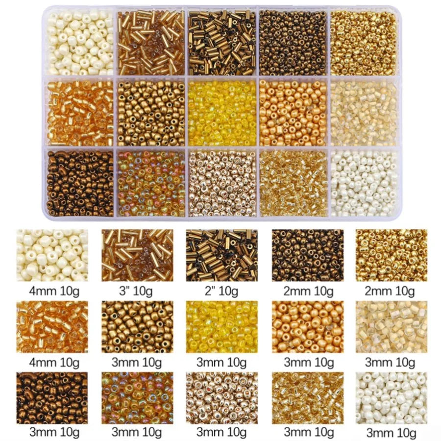 Bead Sequins Imitation Pearl Material Package Handmade Diy Beaded Bracelet Accessories Ornament Accessories Amazon Hot