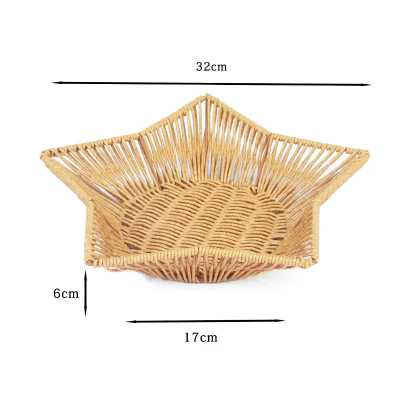 Simple Style Solid Color Storage Basket