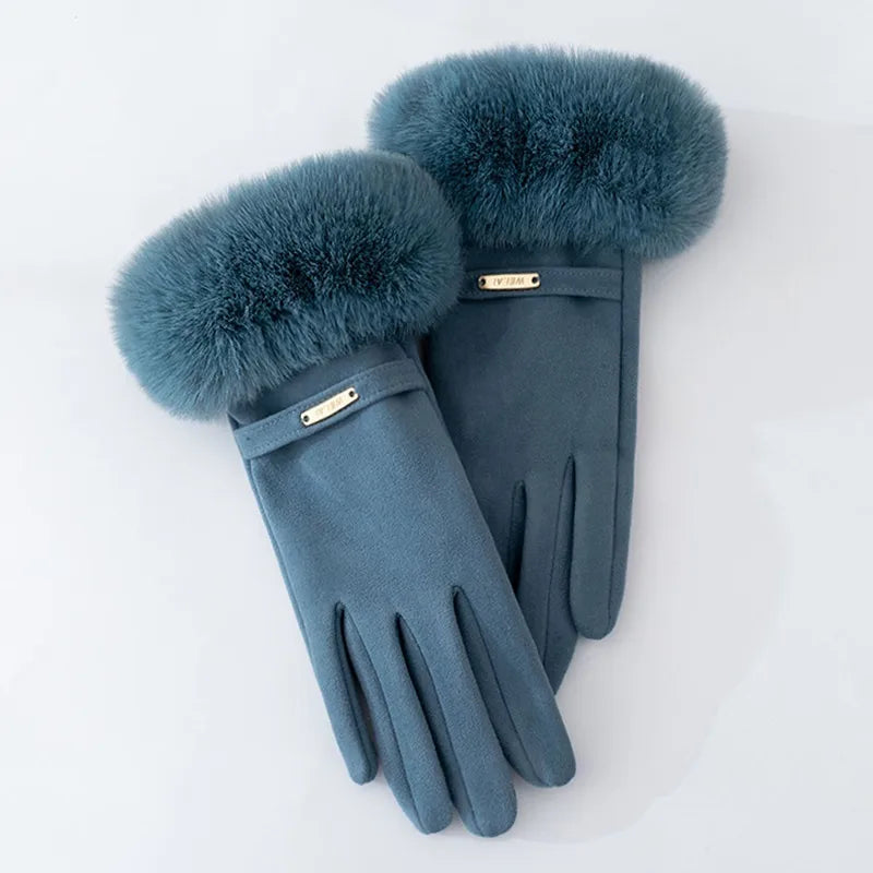 Women's Casual Elegant Simple Style Solid Color Gloves