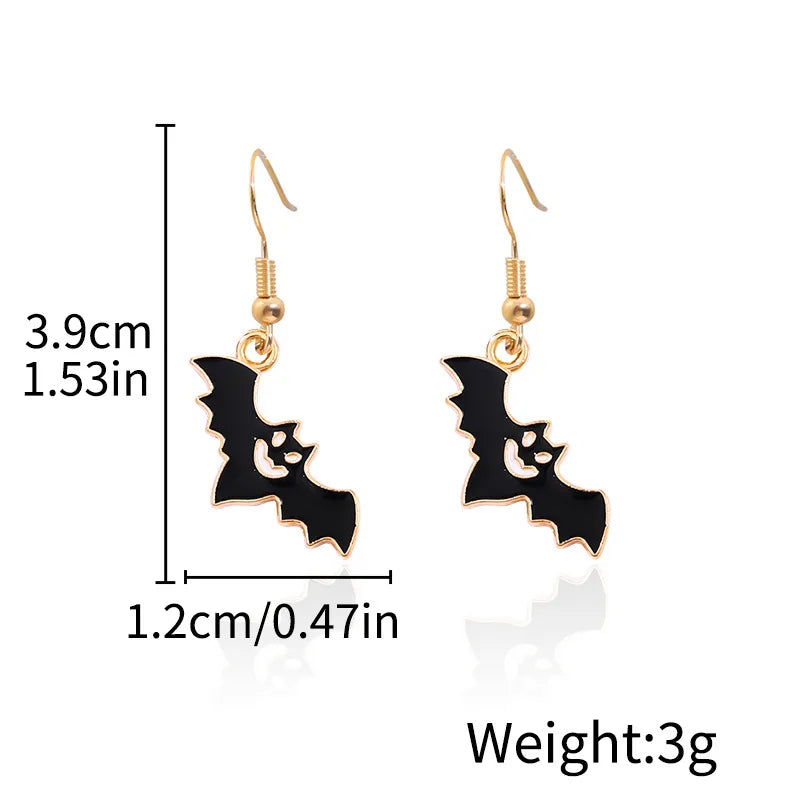 Halloween Ghost Devil Death Zombie Horror Pumpkin Skull Ear Cuff Alloy Geometric Pattern Unisex Original Design Jewelry Earring