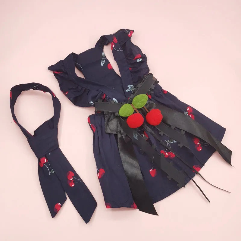 cute cotton cherry pet clothing