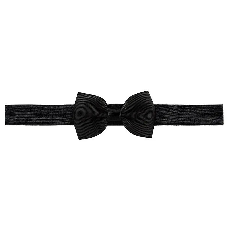 Explosive New Hairband Simple  Kidsren's Multi-color Optional Bow Rib Single Knot Headband  Hot Sale