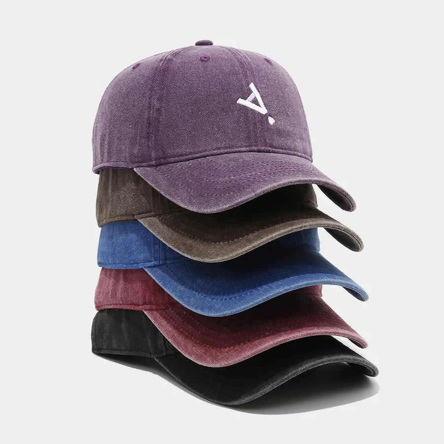 Unisex Casual Simple Style Streetwear Vocabulary Words/Name Letter Embroidery Curved Eaves Baseball Cap