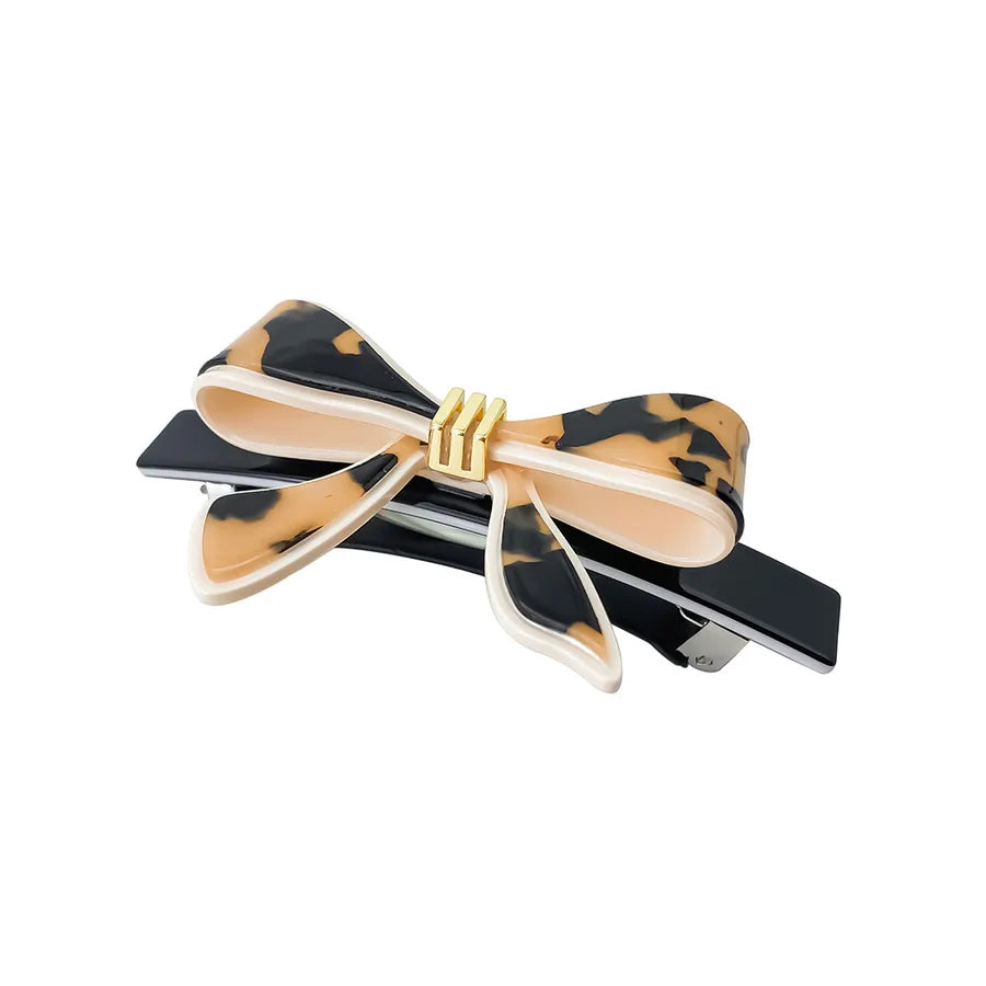 Elegant Sweet Butterfly Knot Acetate Hair Clip Fashionable Spring Clamp Versatile Stylish Hair Accessory For Women