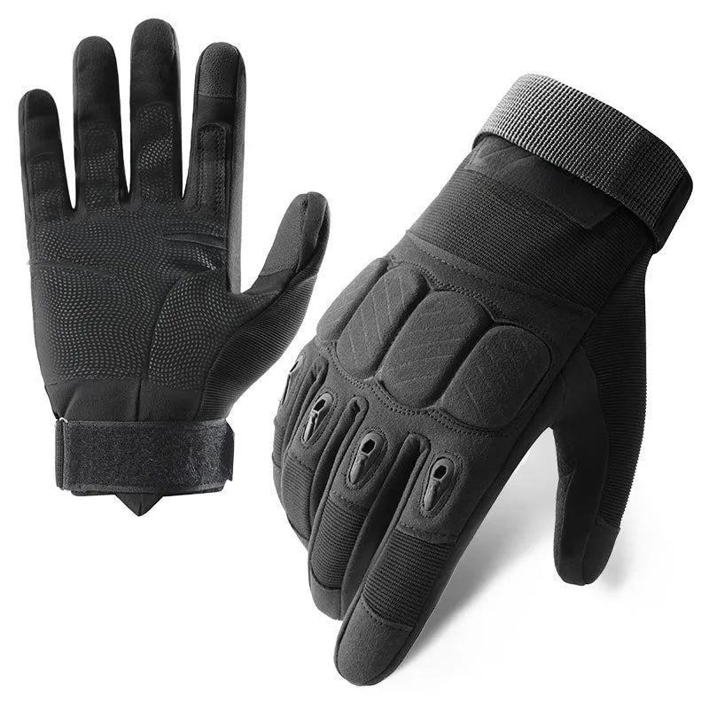 Tactical Gloves Men's Z192 Soft Shell Protective Pad Long Finger Touch Screen Fighting Non-slip Outdoor Military Fan Riding Gloves Men