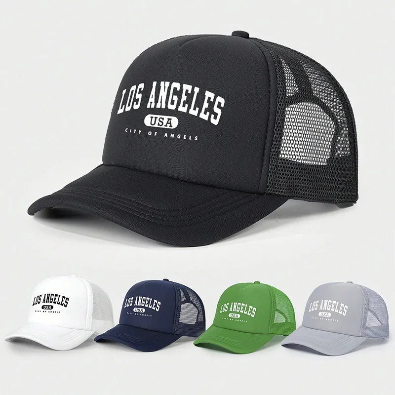 Unisex Vintage Style Classic Style Letter Curved Eaves Baseball Cap
