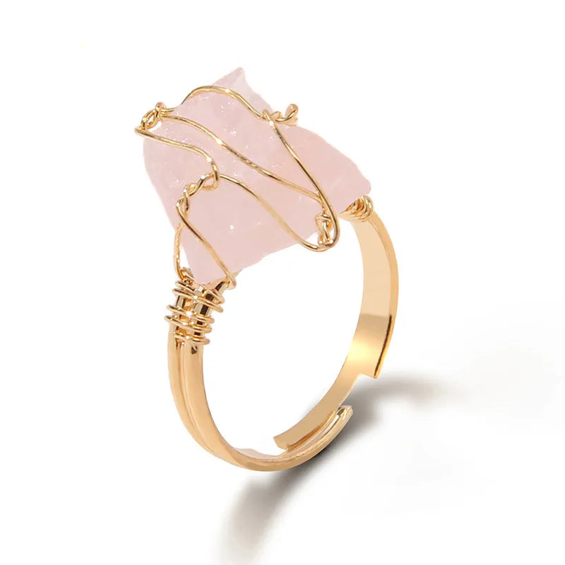fashion irregular crystal rings 1 piece